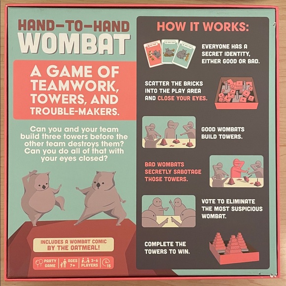 Hand-to-Hand Wombat Game - Picture 2 of 5